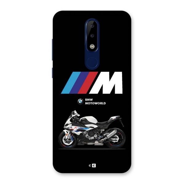 Superbike Stripes Back Case for Nokia 5.1 Plus