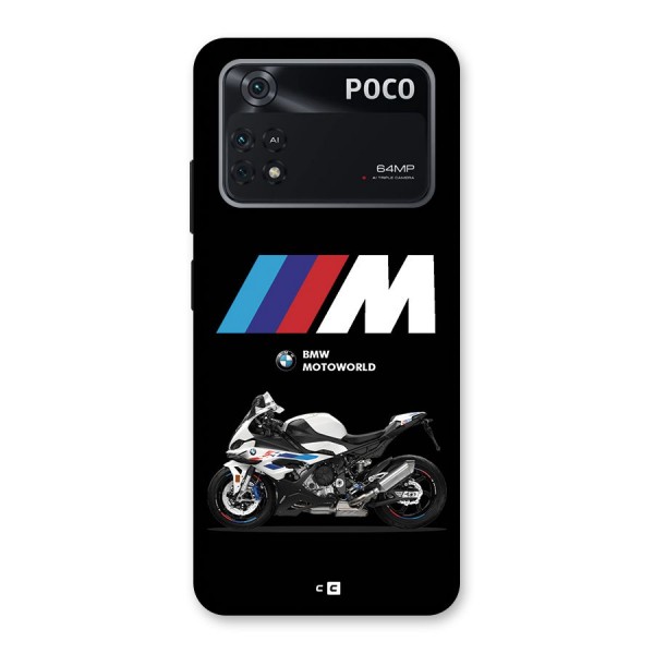 Superbike Stripes Back Case for Poco M4 Pro 4G