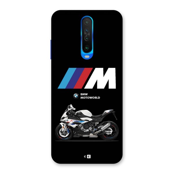 Superbike Stripes Back Case for Poco X2