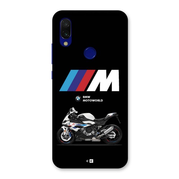 Superbike Stripes Back Case for Redmi 7