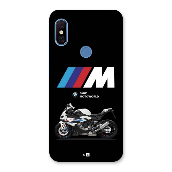 Superbike Stripes Back Case for Redmi Note 6 Pro