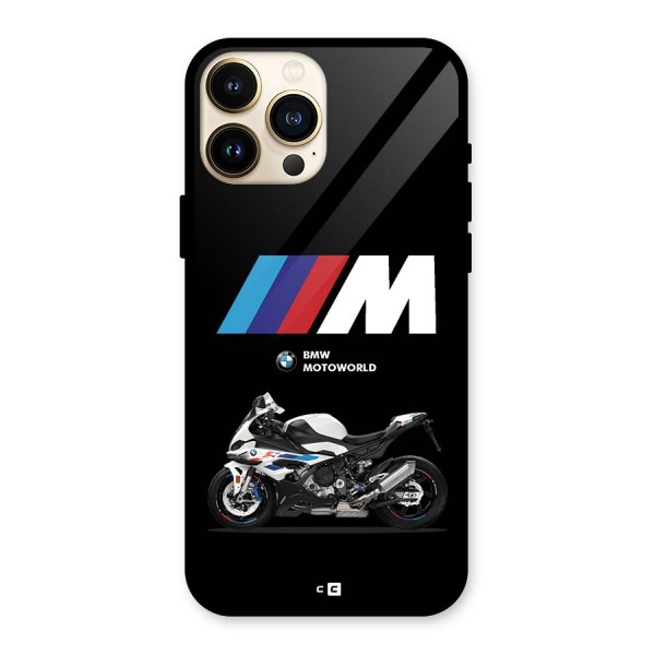 Superbike Stripes Glass Back Case for iPhone 13 Pro Max