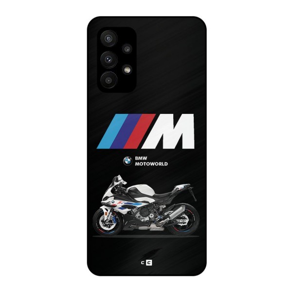 Superbike Stripes Metal Back Case for Galaxy A23