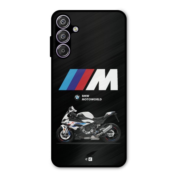 Superbike Stripes Metal Back Case for Galaxy F15