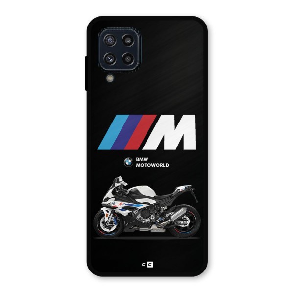 Superbike Stripes Metal Back Case for Galaxy M32