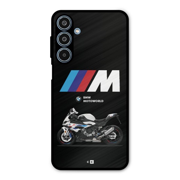 Superbike Stripes Metal Back Case for Galaxy M35