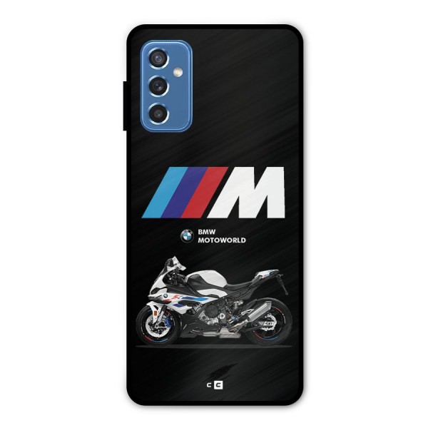 Superbike Stripes Metal Back Case for Galaxy M52 5G