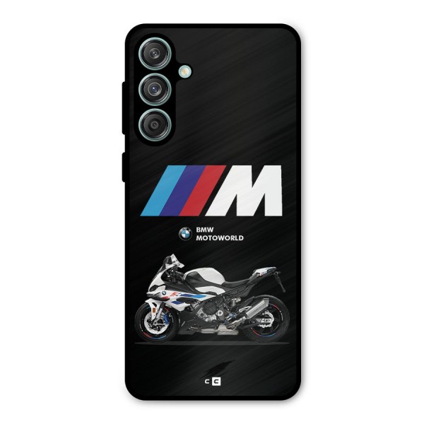 Superbike Stripes Metal Back Case for Galaxy M55 5G