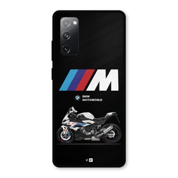 Superbike Stripes Metal Back Case for Galaxy S20 FE