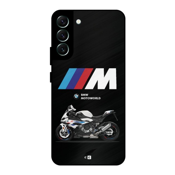 Superbike Stripes Metal Back Case for Galaxy S22 Plus 5G