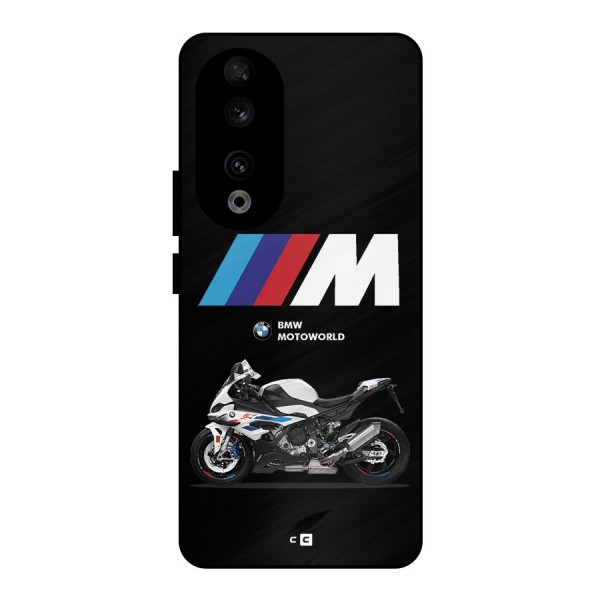 Superbike Stripes Metal Back Case for Honor 90