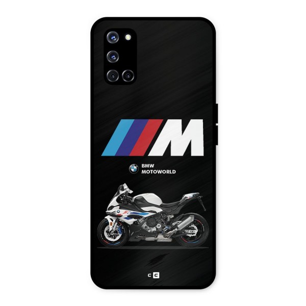 Superbike Stripes Metal Back Case for Oppo A52