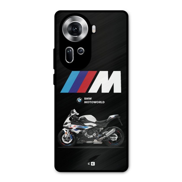 Superbike Stripes Metal Back Case for Oppo Reno11 5G