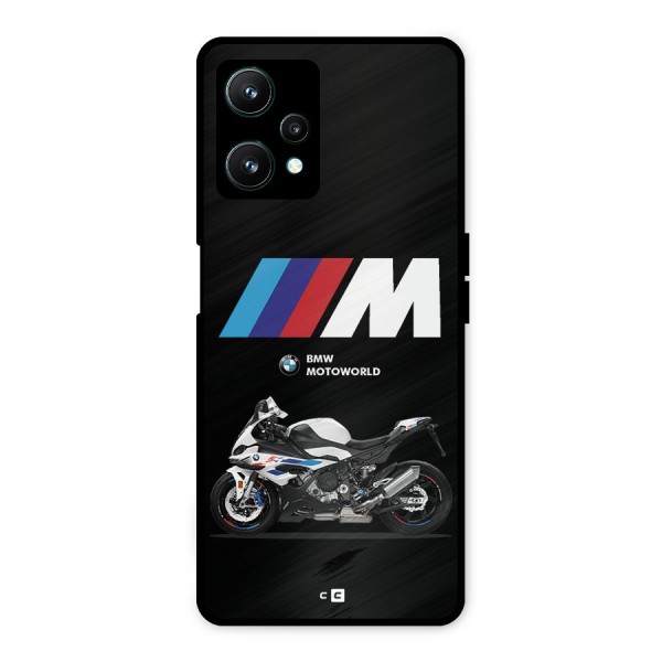 Superbike Stripes Metal Back Case for Realme 9 Pro 5G