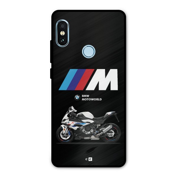 Superbike Stripes Metal Back Case for Redmi Note 5 Pro