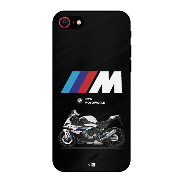 Superbike Stripes Metal Back Case for iPhone 7