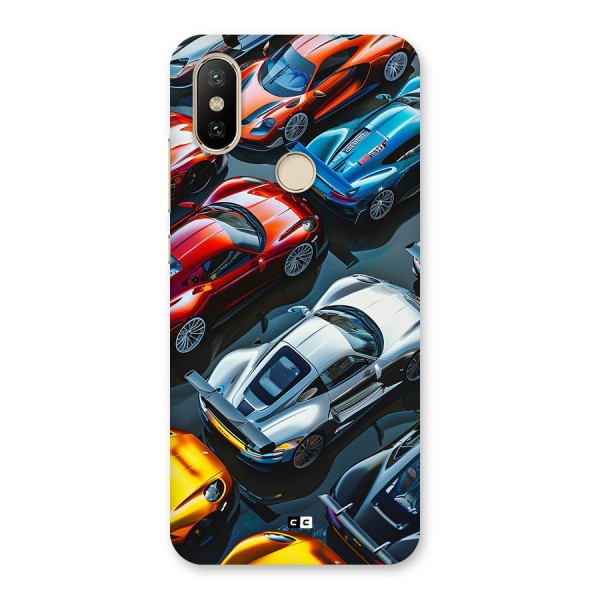 Supercar Club Back Case for Mi A2