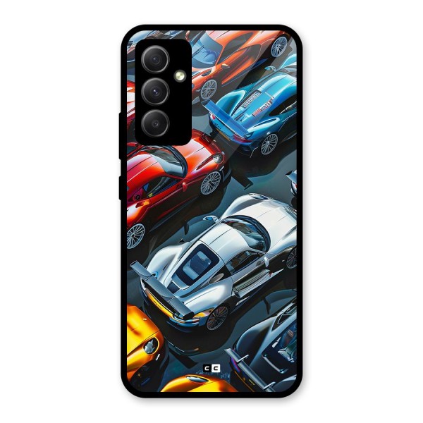 Supercar Club Glass Back Case for Galaxy A34