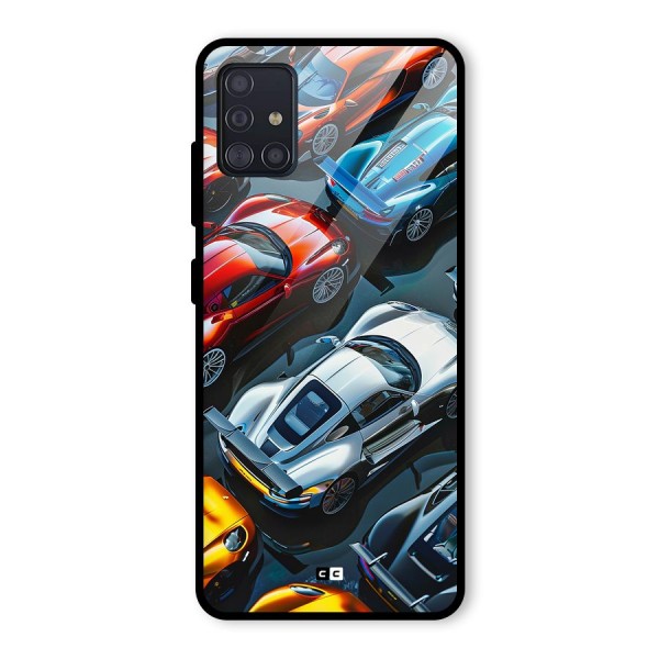 Supercar Club Glass Back Case for Galaxy A51