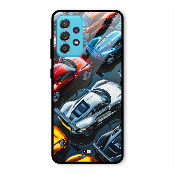 Supercar Club Glass Back Case for Galaxy A52