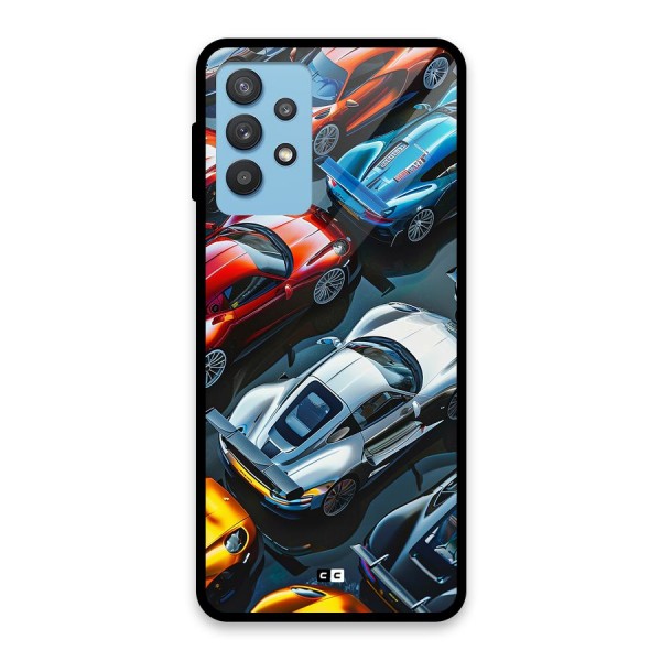 Supercar Club Glass Back Case for Galaxy M32 5G