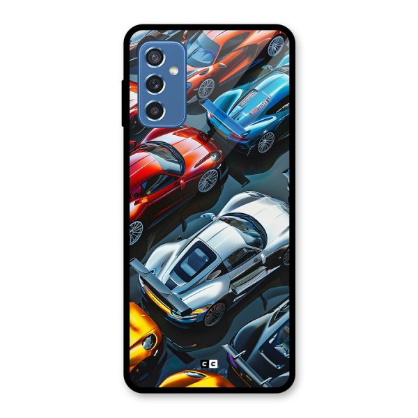 Supercar Club Glass Back Case for Galaxy M52 5G