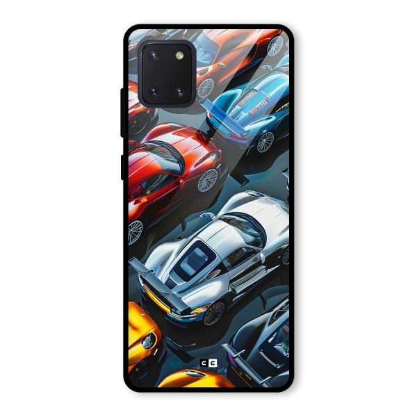 Supercar Club Glass Back Case for Galaxy Note 10 Lite