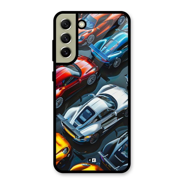 Supercar Club Glass Back Case for Galaxy S21 FE 5G