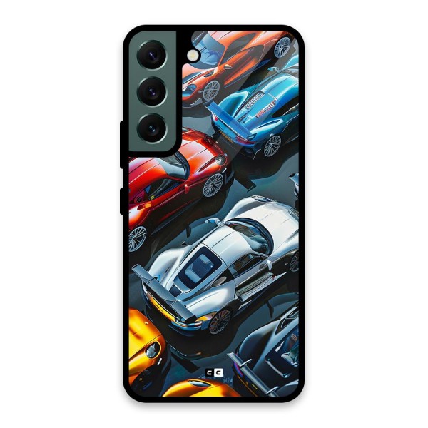 Supercar Club Glass Back Case for Galaxy S22 5G