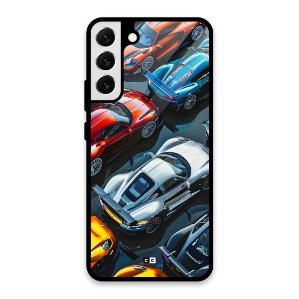 Supercar Club Glass Back Case for Galaxy S22 Plus 5G