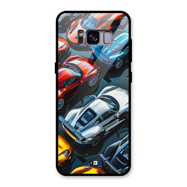 Supercar Club Glass Back Case for Galaxy S8