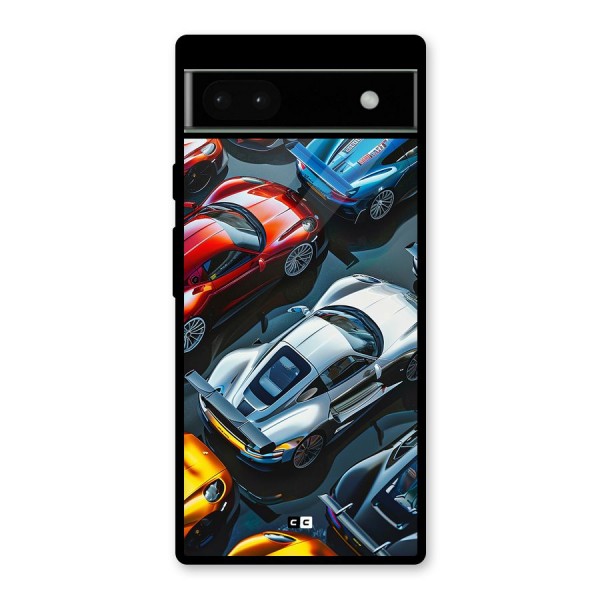 Supercar Club Glass Back Case for Google Pixel 6a