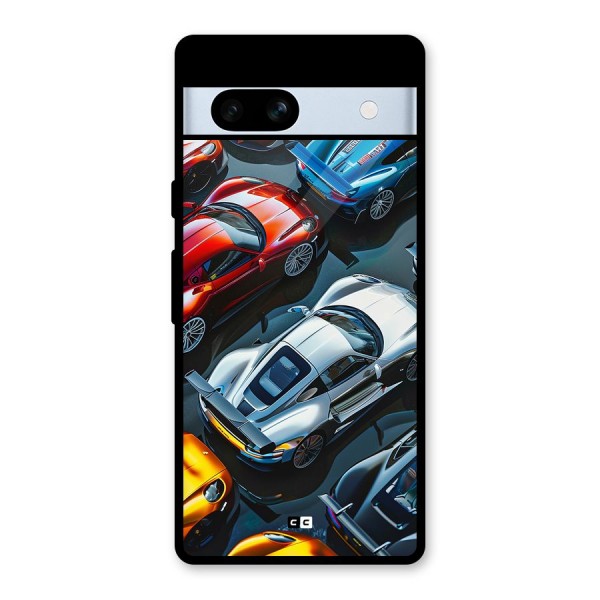 Supercar Club Glass Back Case for Google Pixel 7a