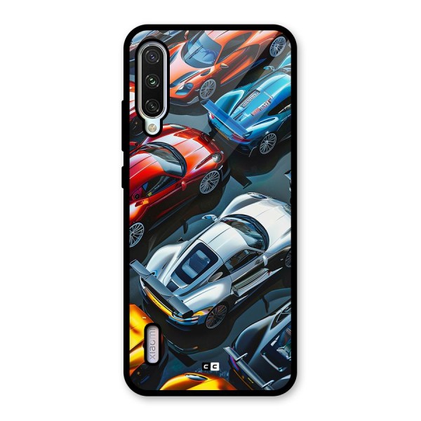 Supercar Club Glass Back Case for Mi A3