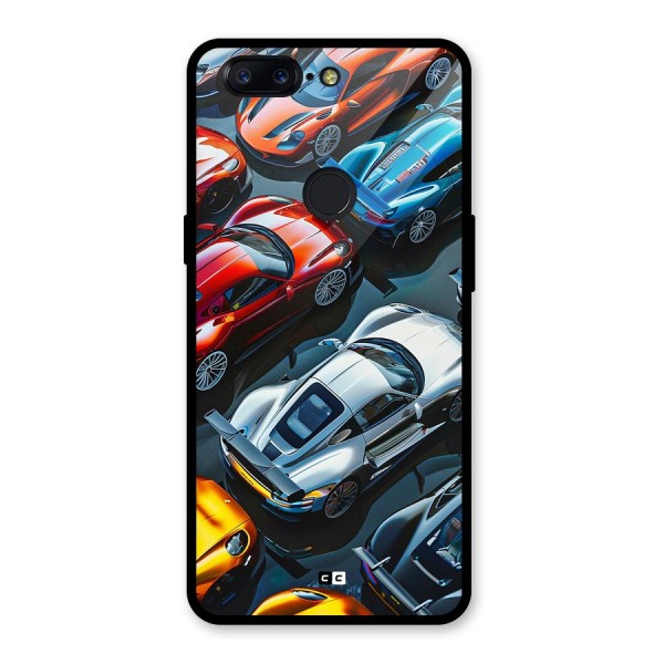 Supercar Club Glass Back Case for OnePlus 5T