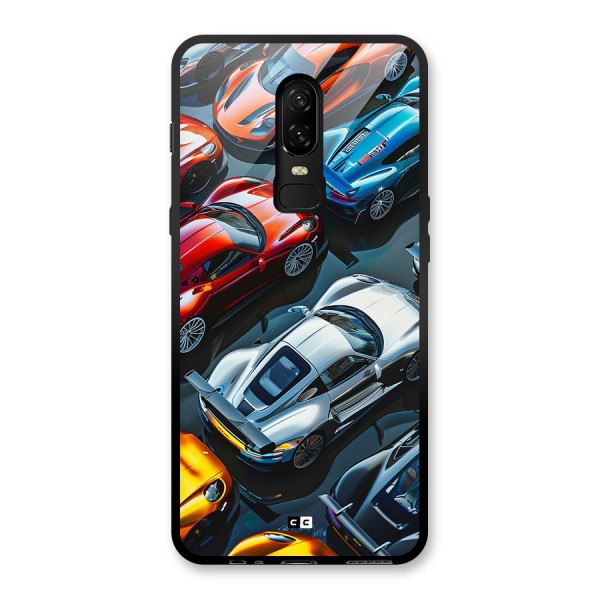 Supercar Club Glass Back Case for OnePlus 6