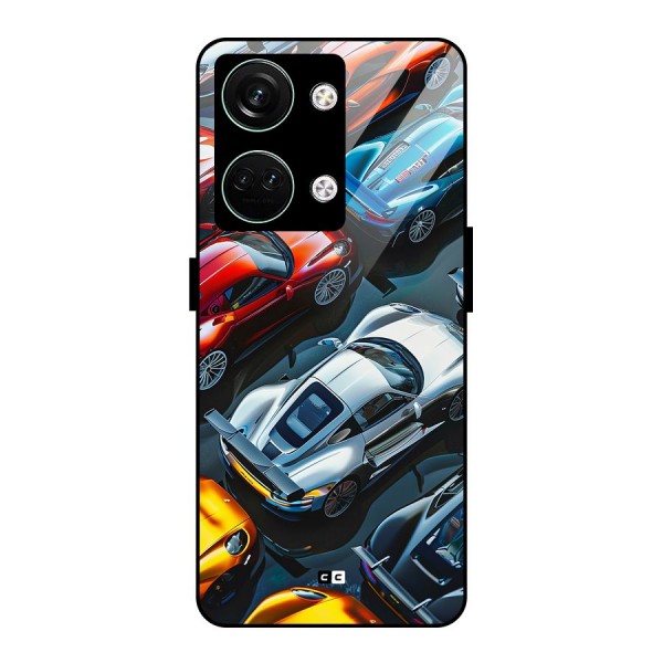 Supercar Club Glass Back Case for Oneplus Nord 3