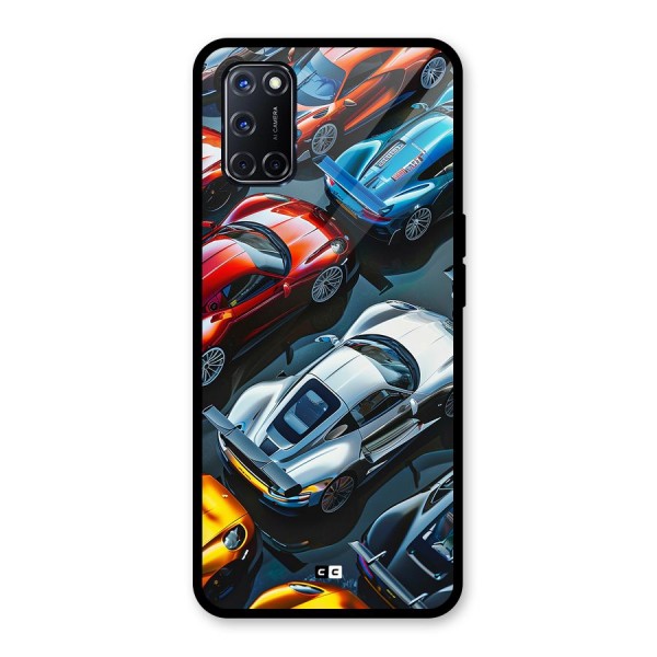 Supercar Club Glass Back Case for Oppo A52