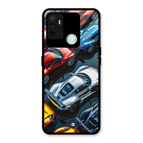 Supercar Club Glass Back Case for Oppo A53