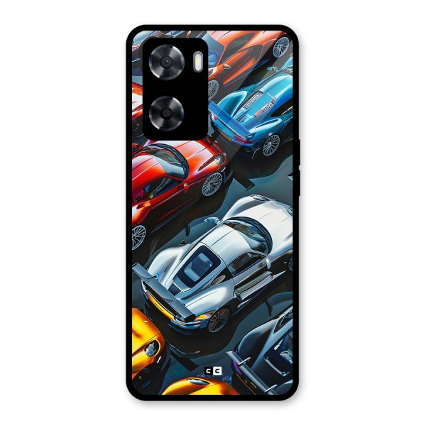 Supercar Club Glass Back Case for Oppo A57 2022