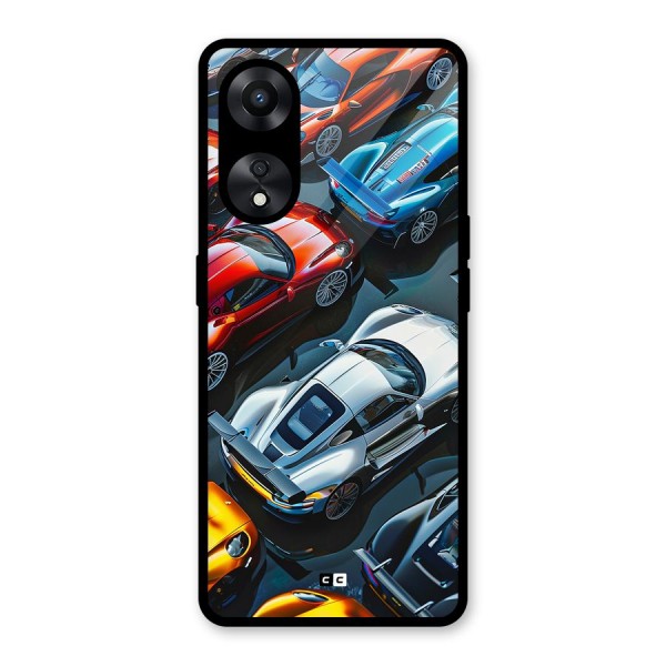 Supercar Club Glass Back Case for Oppo A78