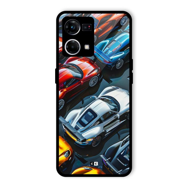 Supercar Club Glass Back Case for Oppo F21 Pro 4G