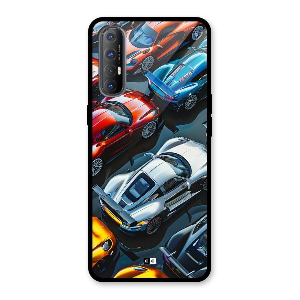 Supercar Club Glass Back Case for Oppo Reno3 Pro