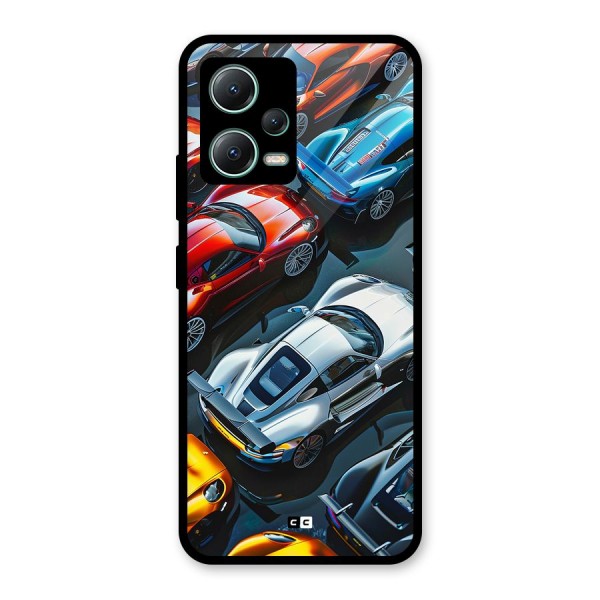 Supercar Club Glass Back Case for Poco X5