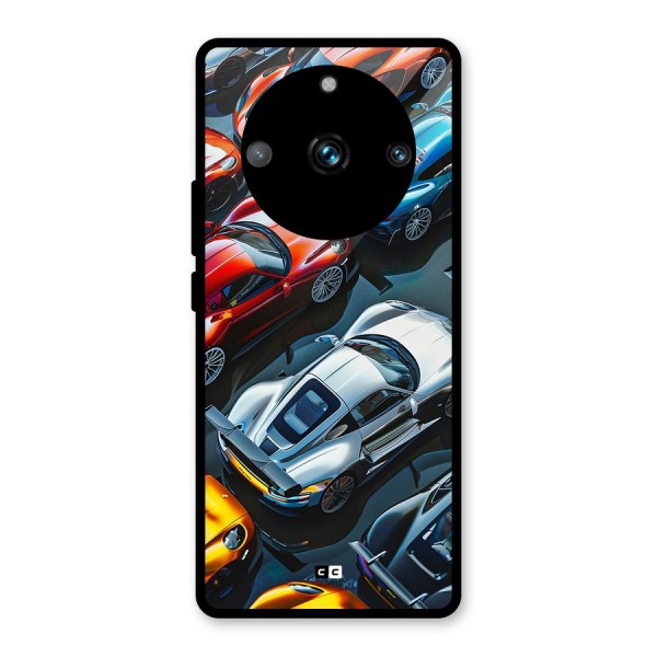 Supercar Club Glass Back Case for Realme 11 Pro