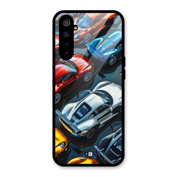 Supercar Club Glass Back Case for Realme 6