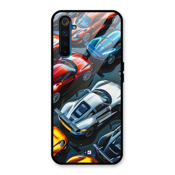 Supercar Club Glass Back Case for Realme 6 Pro