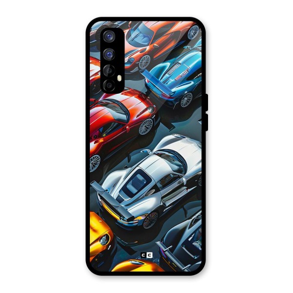 Supercar Club Glass Back Case for Realme 7