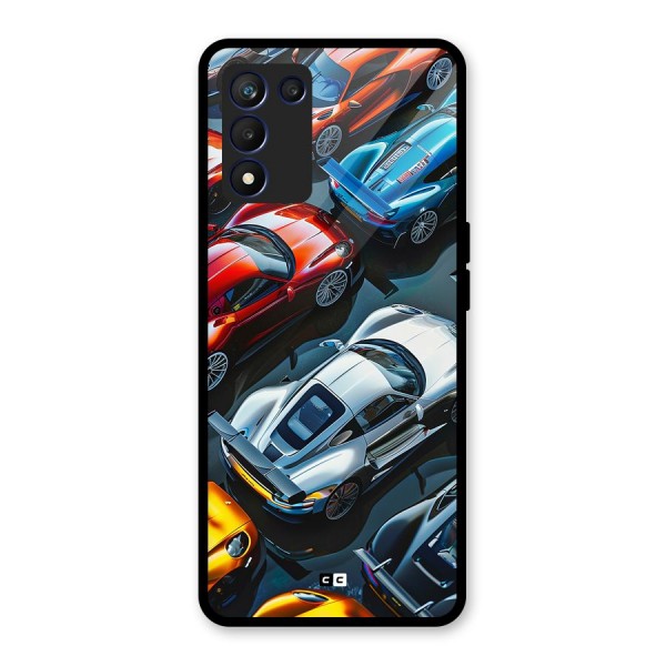 Supercar Club Glass Back Case for Realme 9 5G Speed