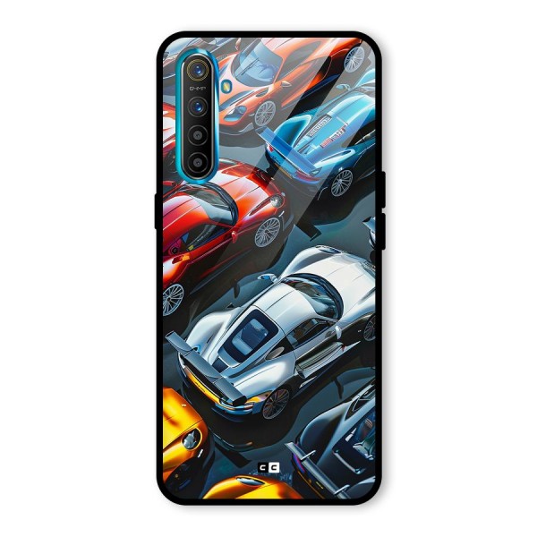 Supercar Club Glass Back Case for Realme X2